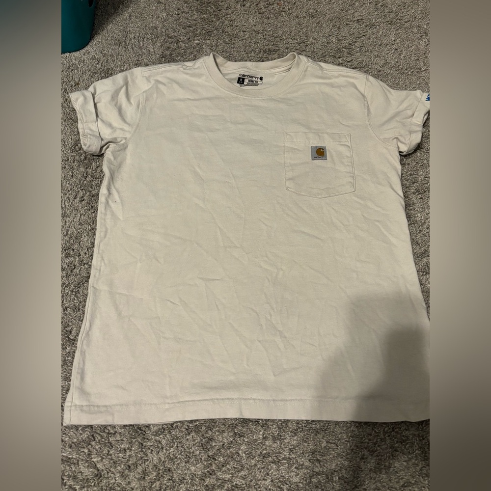 Carhartt Men's Short Sleeve Beige Tee